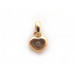 PENDENTIF CHOPARD HAPPY DIAMONDS COEUR 79/4854 OR JAUNE DIAMANT PENDANT 1490€