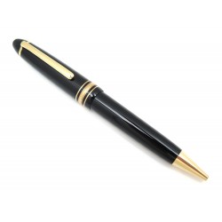 NEUF STYLO BILLE MONTBLANC MEISTERSTUCK LEGRAND 161 10456 RESINE NOIR PEN 390€