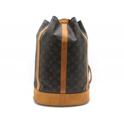 SAC DE VOYAGE A MAIN LOUIS VUITTON RANDONNEE TOILE MONOGRAM POCHETTE BAG 1500€