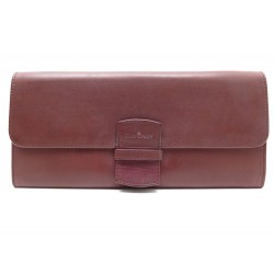 NEUF PORTEFEUILLE BLANCPAIN LONG CUIR BORDEAUX PORTE MONNAIE SEPARATEUR WALLET