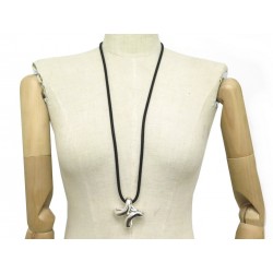 COLLIER SAUTOIR HERMES PENDENTIF LIMA XL EN ARGENT 925 SAC SILVER NECKLACE 800€