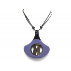 COLIIER HERMES PENDENTIF VIOLET 