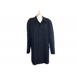 IMPERMEABLE BURBERRY L 54 HOMME EN COTON NOIR MANTEAU MEN TRENCH COAT 1695€