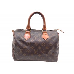 VINTAGE SAC A MAIN LOUIS VUITTON SPEEDY 25 EN TOILE MONOGRAM HAND BAG PURSE 785€