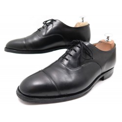 CHAUSSURES CHURCH'S DIPLOMAT 8G 42 LARGE RICHELIEU CUIR NOIR OCFORD SHOES 690€