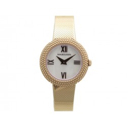 NEUF MONTRE MAUBOUSSIN L'HEURE DU PREMIER JOUR 9236102-900 28 MM ACIER DORE 390€