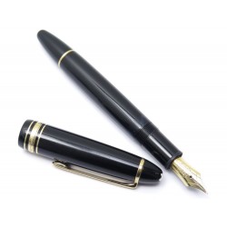 VINTAGE STYLO PLUME MONTBLANC MEISTERSTUCK 146 RESINE NOIR 