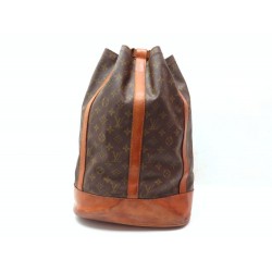 VINTAGE SAC A DOS LOUIS VUITTON RANDONNEE GM TOILE MONOGAM MARRON BACKPACK 1500€