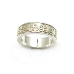 BAGUE CRISTOFLE ARGENT 925 T 50 