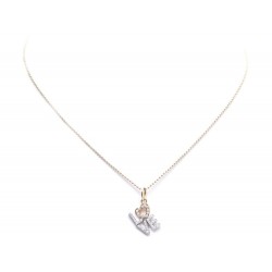 NEUF COLLIER PENDENTIF TIFFANY & CO LOVE EN OR 18K DIAMANT CHAINE NECKLACE 1730€