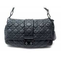 SAC A MAIN CHRISTIAN DIOR MISS DIOR SOFT CUIR NOIR 