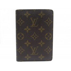 PORTEFEUILLE LOUIS VUITTON MONOGRAM TOILE MARRON 