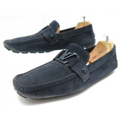 CHAUSSURES LOUIS VUITTON MOCASSINS 9 43 BLEU 