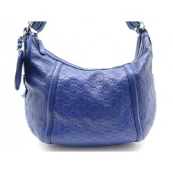 SAC A MAIN GUCCI 240261 CUIR BLEU 