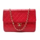 SAC A MAIN CHANEL TIMELESS 25 CM CUIR MATELASSE ROUGE & DORE 2.55 HAND BAG 4100€