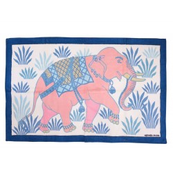 TAPIS DE PLAGE HERMES ELEPHANT SERVIETTE DRAP BAIN 90 X 150 CM BEACH TOWEL 430€