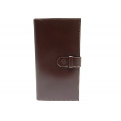 NEUF PORTEFEUILLE PATEK PHILIPPE 12CM CUIR MARRON + BOITE WALLET BROWN LEATHER 