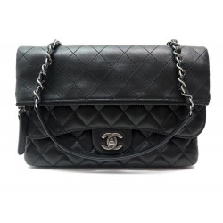 NEUF SAC A MAIN CHANEL TIMELESS 2.55 CHAINE RUTHENIUM 