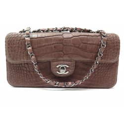 NEUF SAC A MAIN CHANEL TIMELESS 26 CM EN CUIR DE CROCODILE ALLIGATOR BAG 30000€