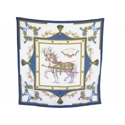 FOULARD HERMES HARNAIS FRANCAIS PREMIER EMPIRE 1ER EDITION 1956 CARRE SCARF 360€