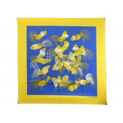 NEUF FOULARD HERMES JEUNE COQS 