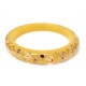 NEUF BRACELET LOUIS VUITTON INCLUSION JAUNE