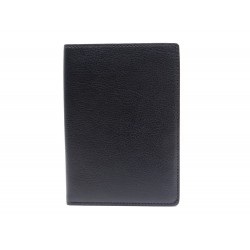 NEUF PORTEFEUILLE CARTIER PORTE CARTES EN CUIR NOIR BLACK WALLET CARD HOLDER