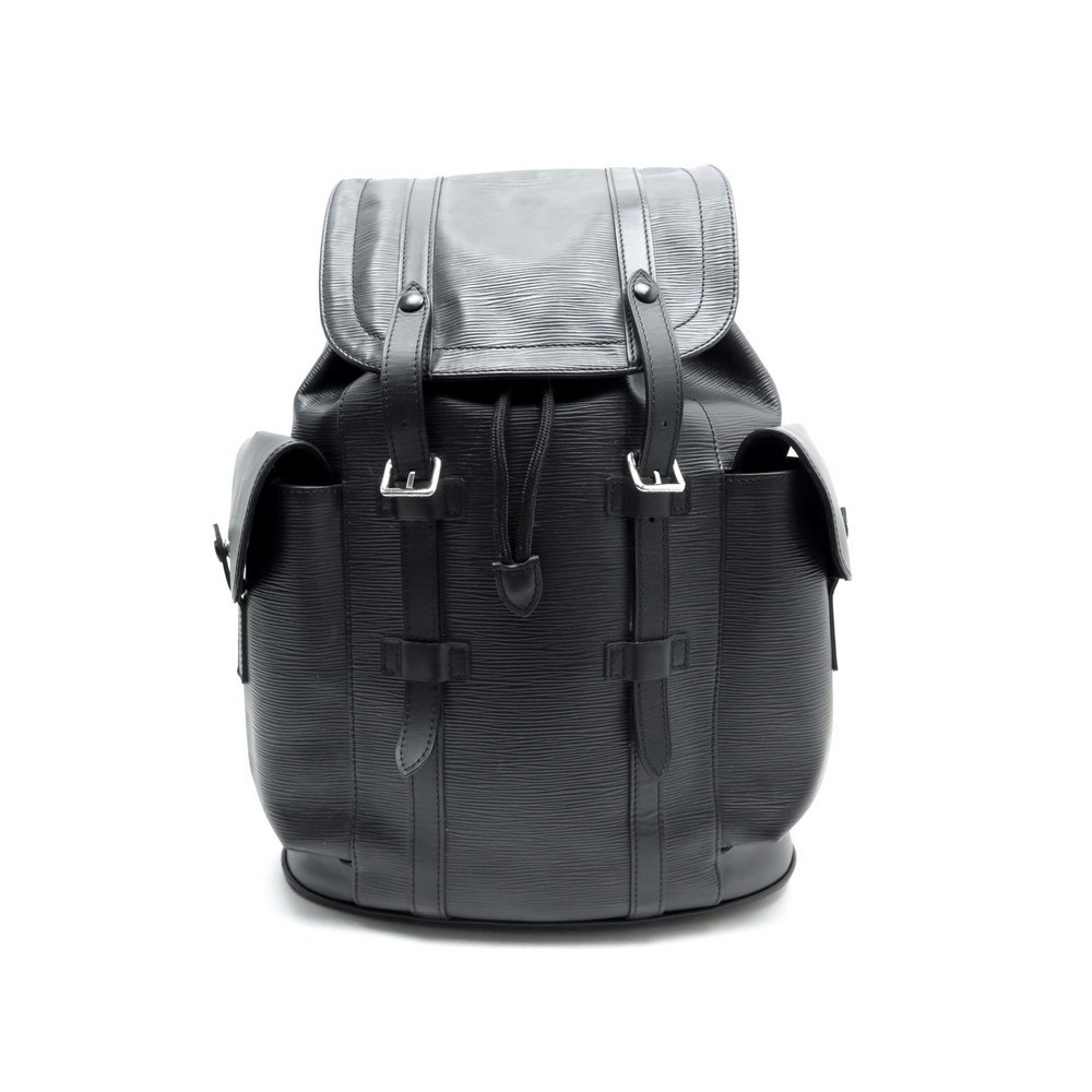 Louis Vuitton Black Epi Leather Christopher PM Backpack Louis Vuitton
