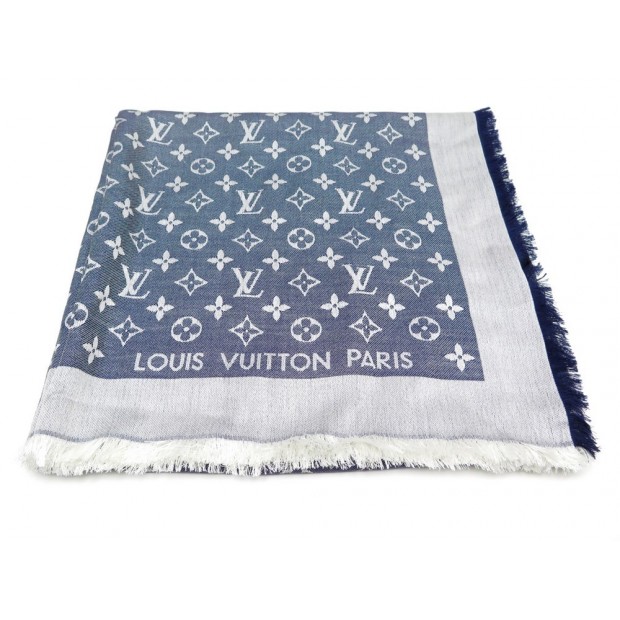 Echarpe Louis Vuitton Bleu en Non spécifié - 25087190