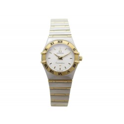 NEUF MONTRE OMEGA CONSTELLATION EN OR JAUNE 18K& ACIER 24 MM QUARTZ WATCH 3400€