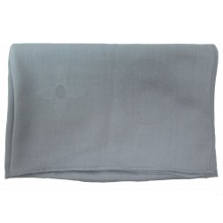 ECHARPE LOUIS VUITTON MONOGRAM LV GEANT CACHEMIRE SOIE GRIS CASHMERE SCARF 585€