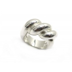 BAGUE HERMES ARGENT 15GR 