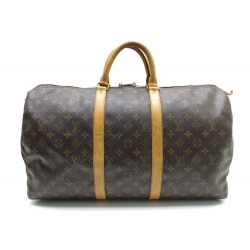 SAC DE VOYAGE LOUIS VUITTON 45 TOILE MONOGRAMME 3 