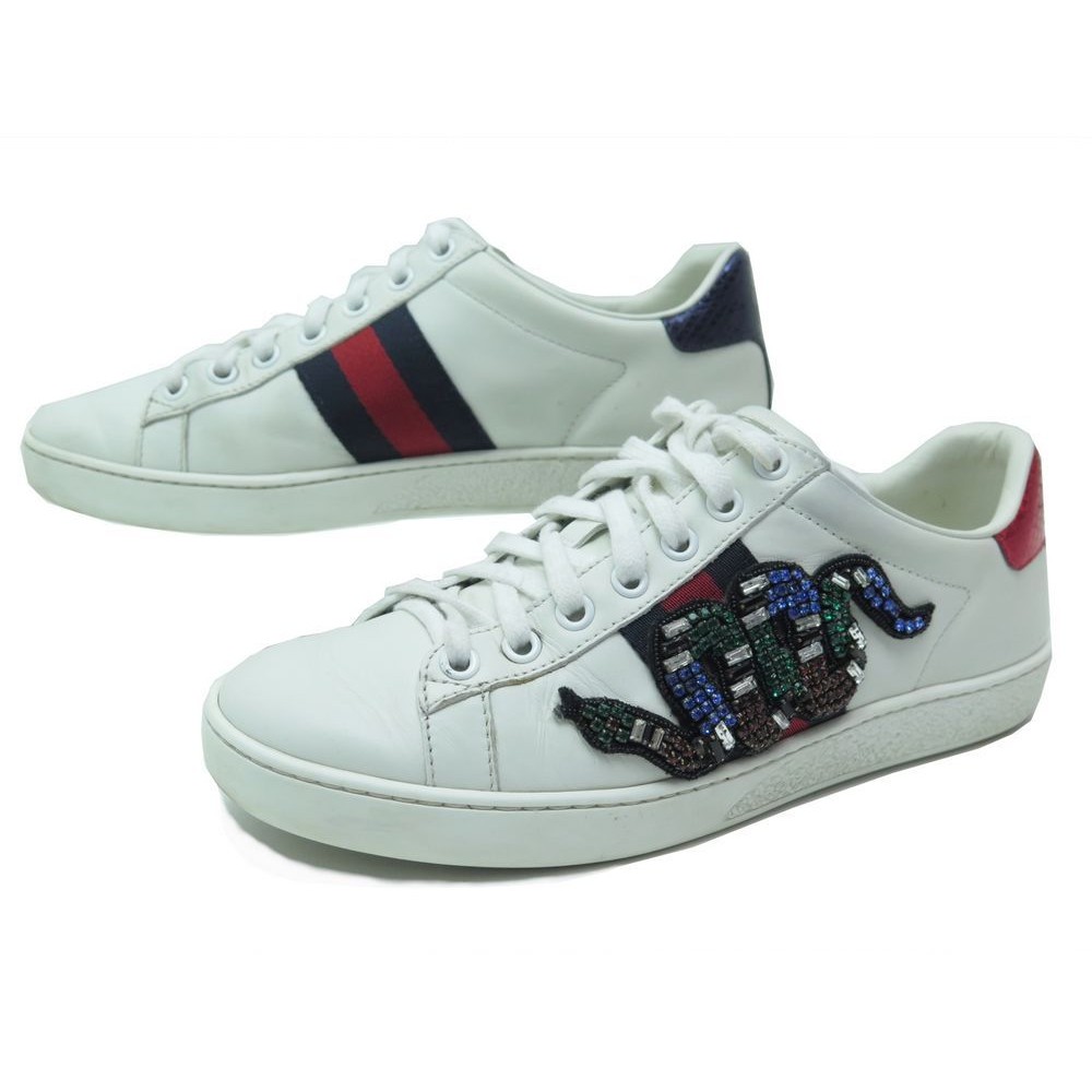 chaussures gucci 460203 baskets brodees 