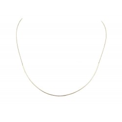 NEUF COLLIER GINETTE NY ARC T43 EN OR ROSE 18K 2.3 GR NECKLACE PINK GOLD 650€