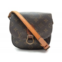 SAC A MAIN LOUIS VUITTON SAINT CLOUD MINI TOILE MONOGRAM BANDOULIERE PURSE 1050€