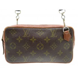 VINTAGE SAC A MAIN LOUIS VUITTON POCHETTE TOILE MONOGRAM LV BANDOULIERE BAG