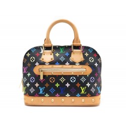 NEUF SAC A MAIN LOUIS VUITTON ALMA MONOGRAM MULTICOLORE MURAKAMI BAG 1840€