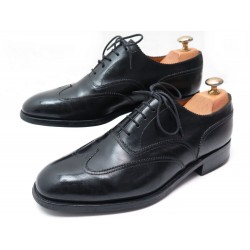 CHAUSSURES JM WESTON 676 RICHELIEUS 07.5E 41 CUIR NOIR + EMBAUCHOIRS SHOES 685€