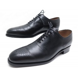 CHAUSSURES JM WESTON SAVILE 582 06.5D 41 RICHELIEU PERFORATIONS CUIR NOIR 790€