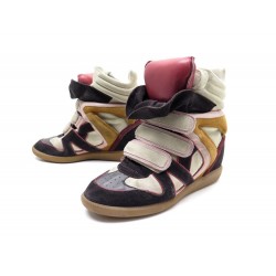 CHAUSSURES ISABEL MARANT WILLOW OVER BASKET T39 BASKET COMPENSEES SNEAKERS 440