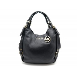 SAC A MAIN MICHAEL KORS BEDFORD CUIR GRAINE NOIR HAND BAG GRAINED LEATHER 375