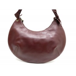 SAC A MAIN GUCCI DEMI LUNE 106292 CUIR MARRON ANSE TRESSEE HAND BAG HOBO 1540€