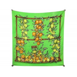 FOULARD HERMES ORANGES ET CITRONS 