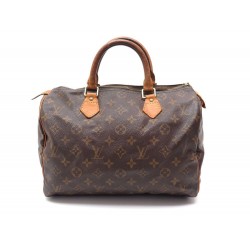 SAC A MAIN LOUIS VUITTON SPEEDY 30 CABAS TOILE MONOGRAM LV HAND BAG PURSE 800€