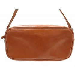 SAC A MAIN GIVENCHY 23 CM POCHETTE EN CUIR CAMEL BROWN LEATHER CLUTCH BAG 600€