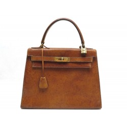  SAC HERMES KELLY 29 CUIR PECARI MARRON 