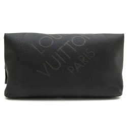 NEUF TROUSSE DE TOILETTE LOUIS VUITTON ALBATROS EN TOILE DAMIER NOIR WALLET 760€