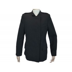 VESTE GUCCI T 42 IT 38 FR EN LAINE NOIR BLOUSON MANTEAU BLACK COAT JACKET 1700€