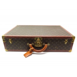 VINTAGE VALISE LOUIS VUITTON BISTEN 70 EN TOILE MONOGRAM 1970 SUITCASE 4800€